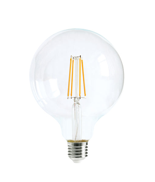 LED Filament Dimmable Globes G95 E27 6W Set of 2
