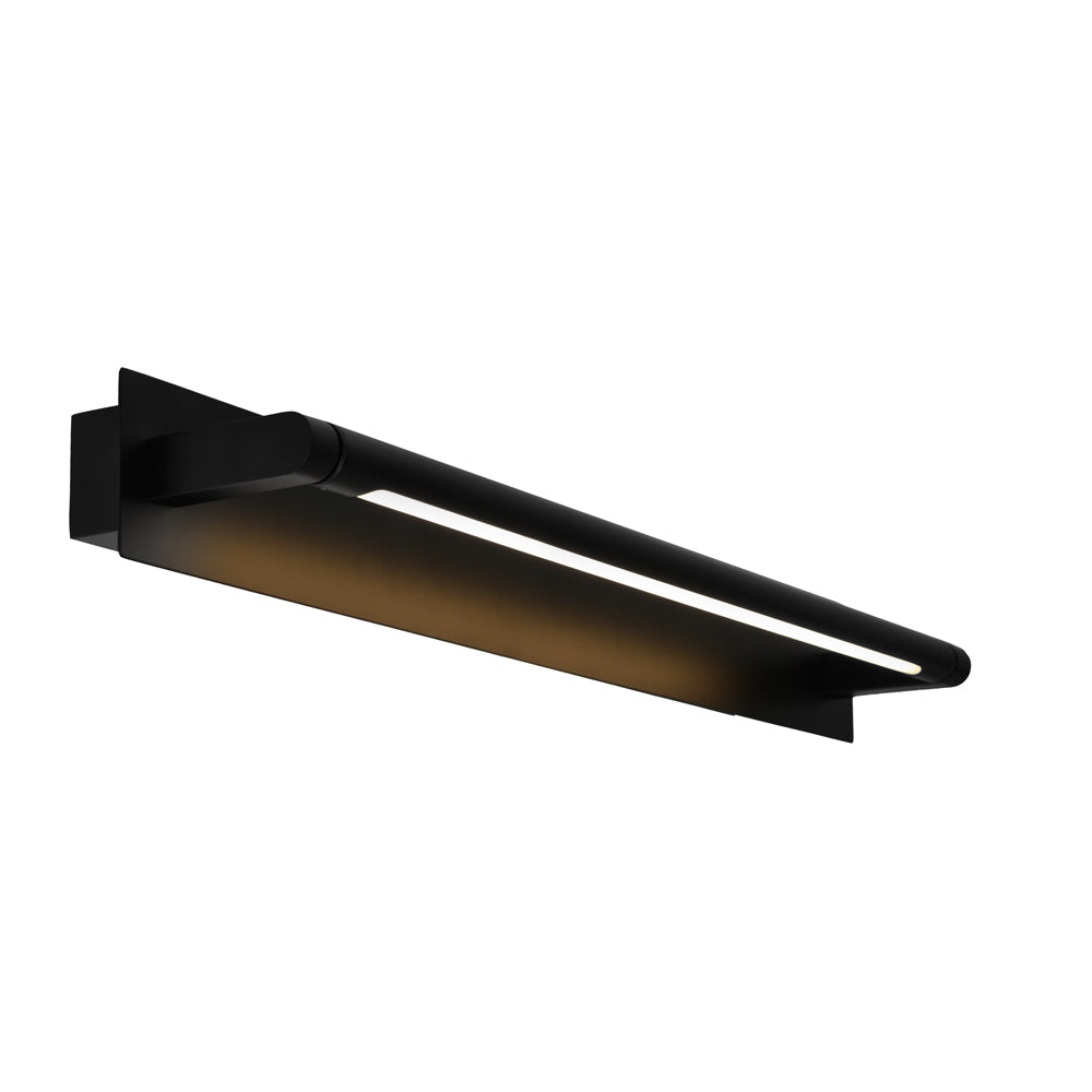 Coral LED Vanity Wall Light-Black