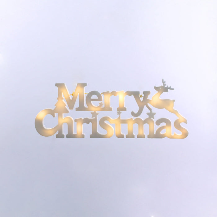 Battery Operated Merry Christmas Sign