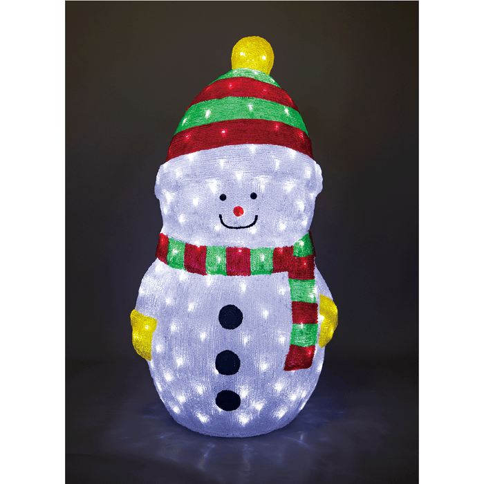 Acrylic LED Snowman - 2 Size Options