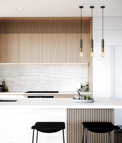 GOLDA Interior Tube Pendant Light- Vertical plate Tube