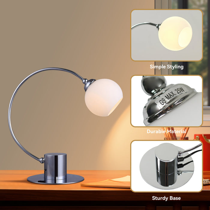 Penelope Touch Table Lamp - Chrome