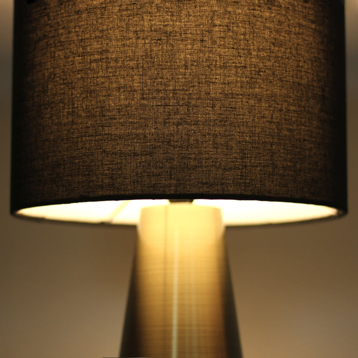 Tayla Touch Table Lamp - Black