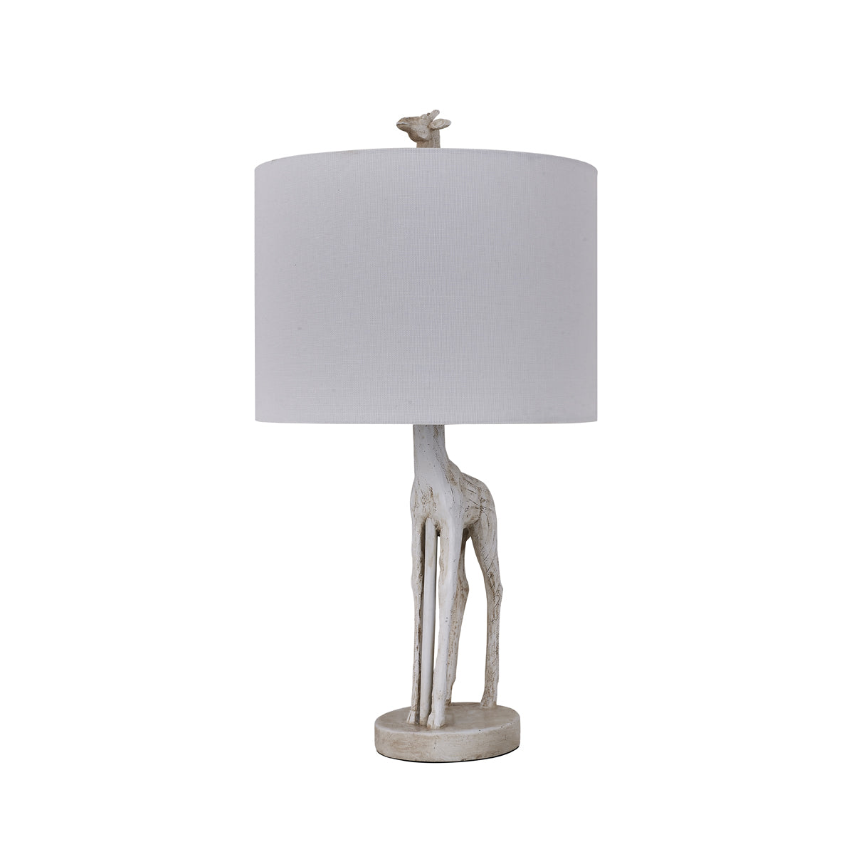 Giraffe Standing Table Lamp - White
