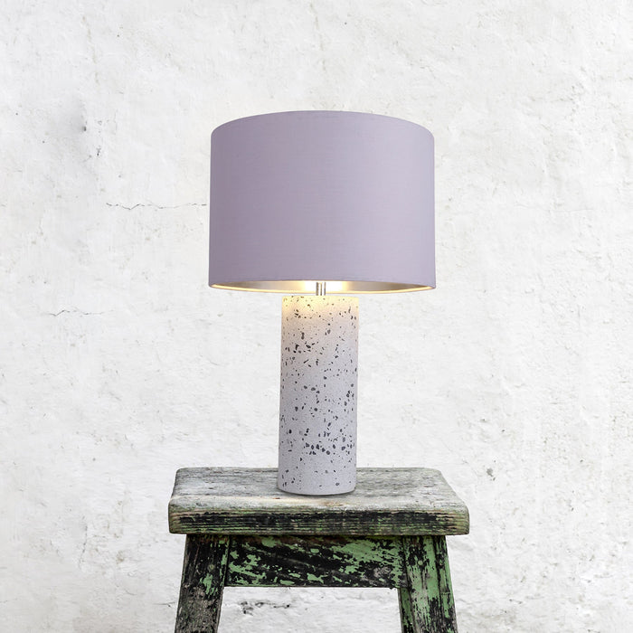 Britta Terrazzo Table Lamp - White