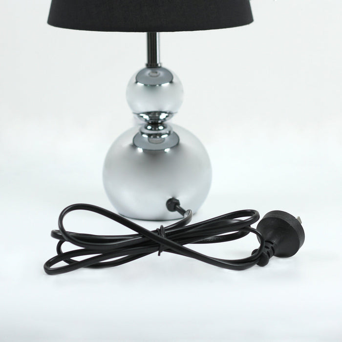 Set of 2 Hulu Touch Table Lamp - Black