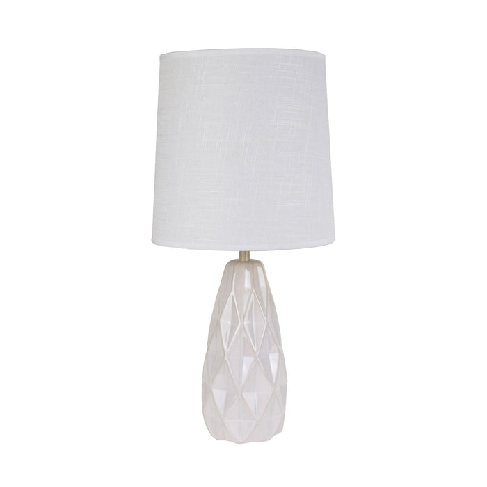 Ava Geo Ceramic Table Lamp