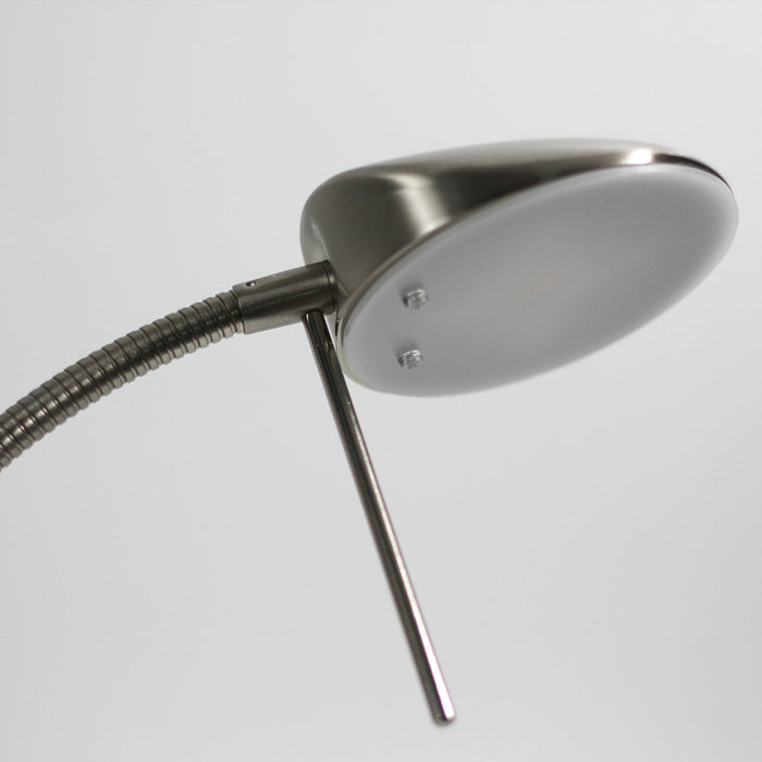 Jella LED Table Lamp - Satin Chrome