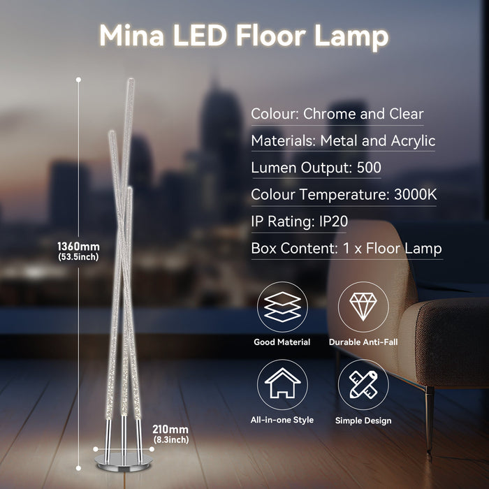 Mina LED Floor Lamp