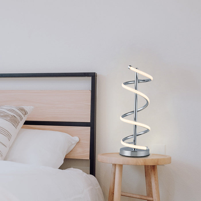 Cirrhi LED Table Lamp - Chrome