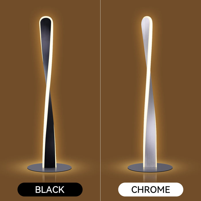 Enhalus LED Table Lamp - Brushed Chrome