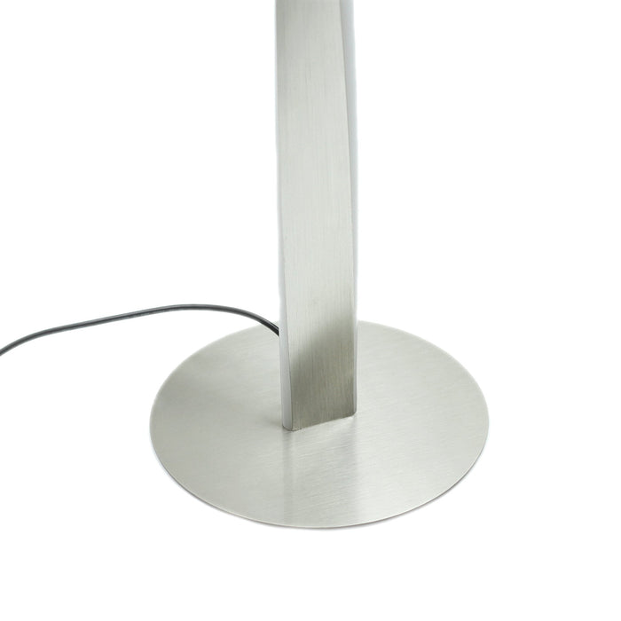 Enhalus LED Floor Lamp - Brushed Chrome