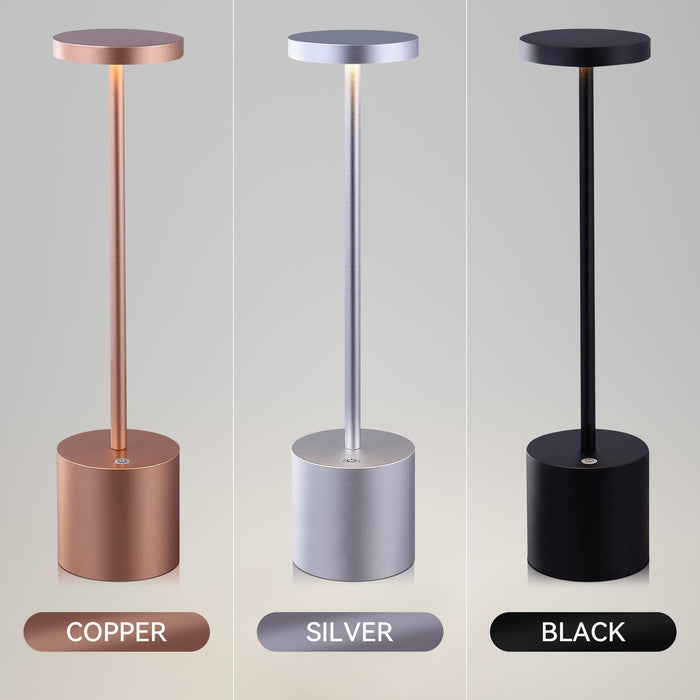 Portable LED Bar Table Lamp - Black