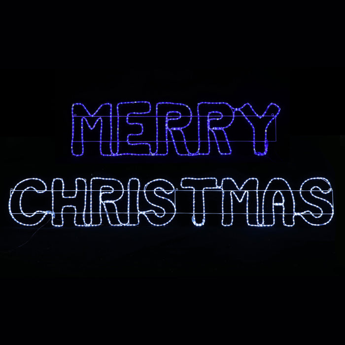 2.73m Merry Christmas Sign - 2 Colour Options