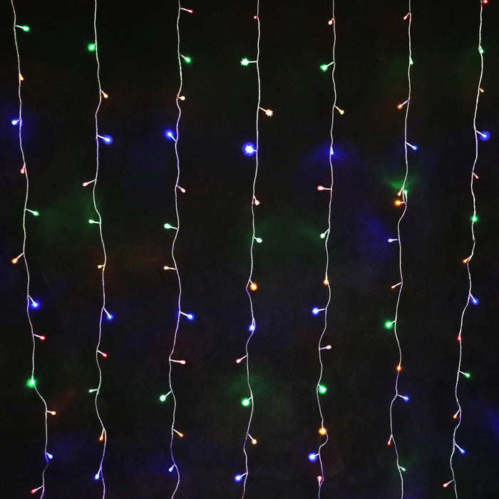 160 LED Connectable Curtain Light - 3 Colour Options