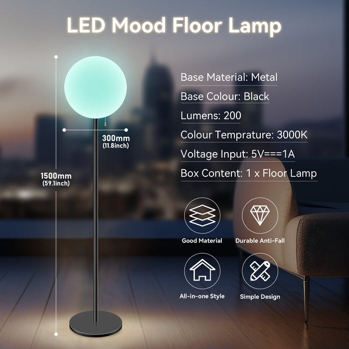 LED Mood Floor Lamp 30CM Power