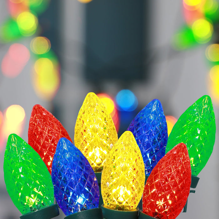 C9 Pinecone 50 LEDs Connectable String Lights - 3 Colour Options
