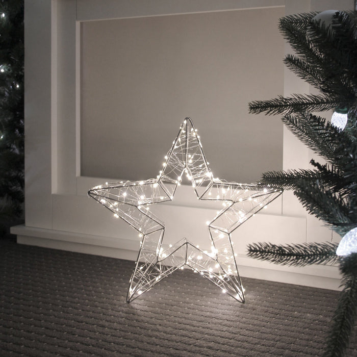 LED Dual Colour Christmas Star - 3 Size Options