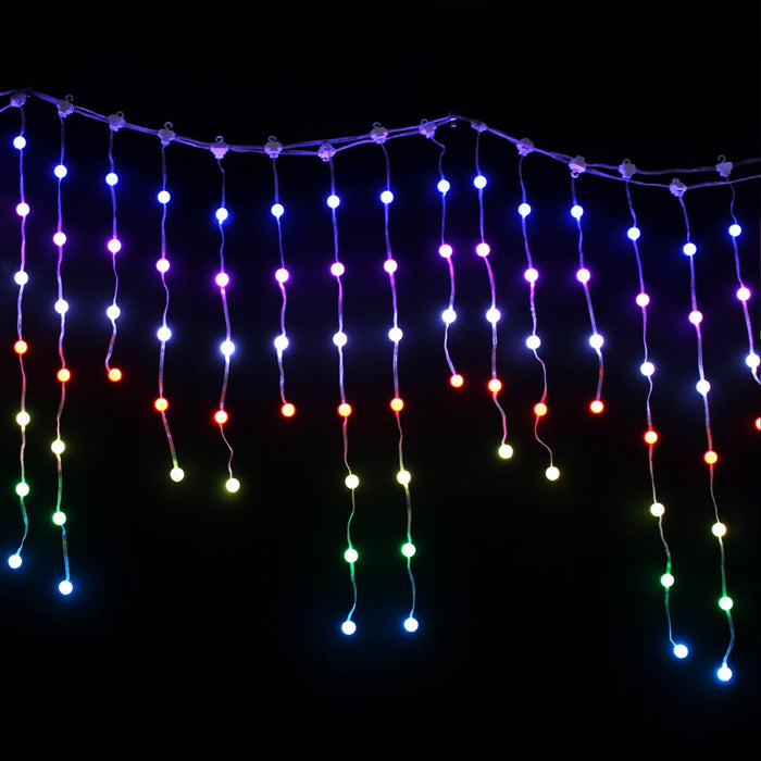 RGB Icicle Light with 15mm Balls