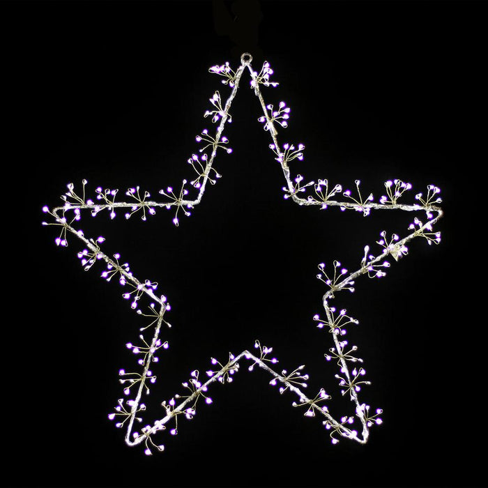 Starburst Star Christmas Display Wall Light - Dual Colour