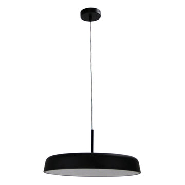 Madison 42cm Dimmable LED Pendant Light Black