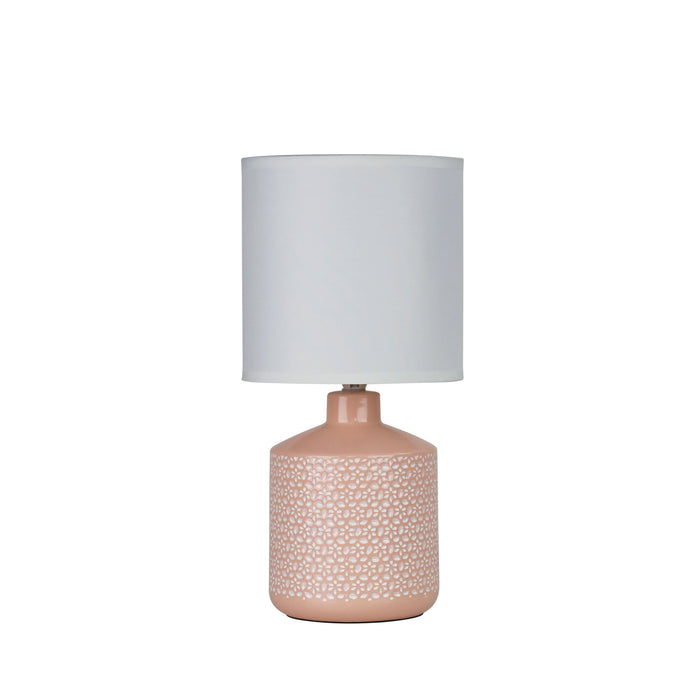 Celia Ceramic Table Lamp Pink