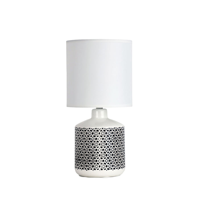 Celia Ceramic Table Lamp White