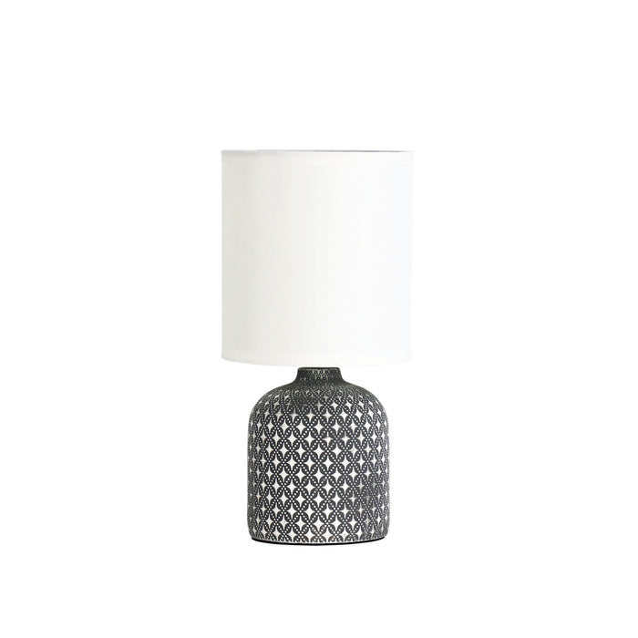 Vera Ceramic Table Lamp Grey