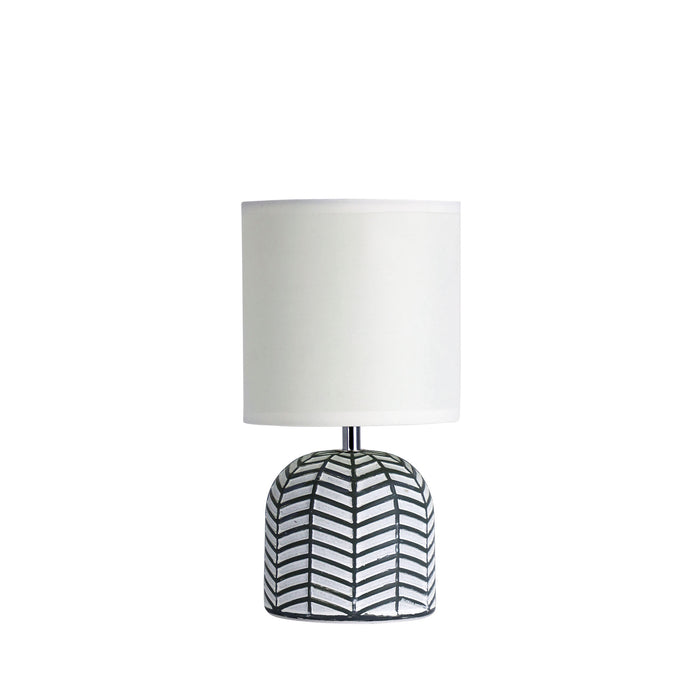Mandy Ceramic Table Lamp White