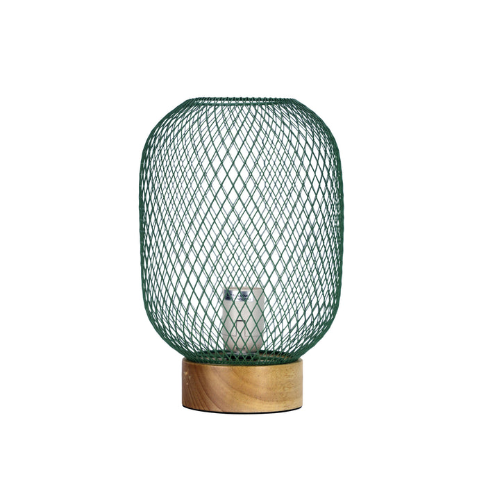 Tilda Mesh Table Lamp Green