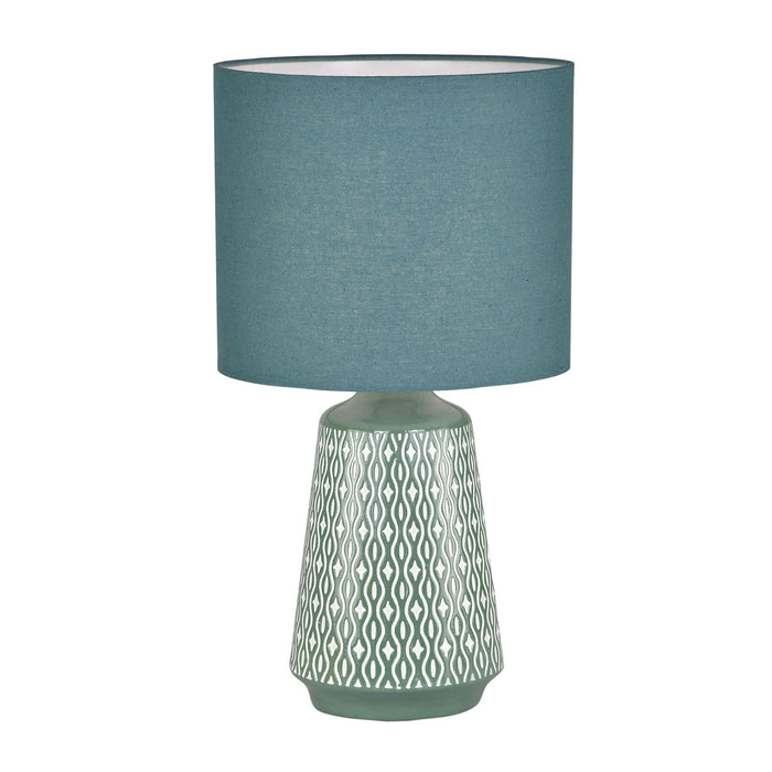 Moana Ceramic Table Lamp Green