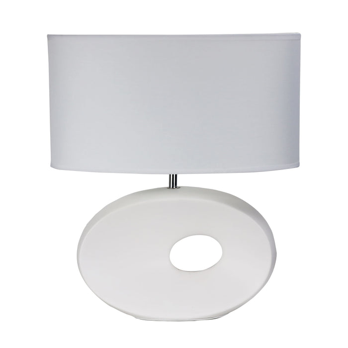 Louise Ceramic Table Lamp White