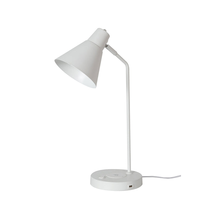 Targa Desk Lamp with USB and Wireless Charging