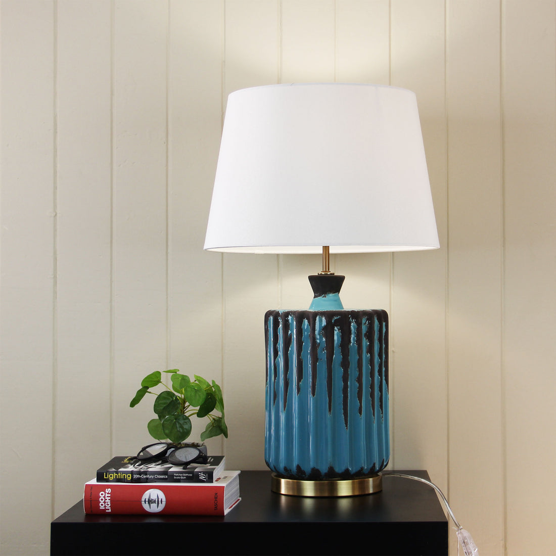 Azure Complete Table Lamp