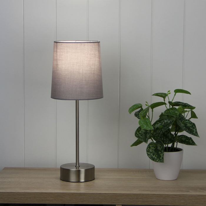 Lancet Touch Table Lamp Grey