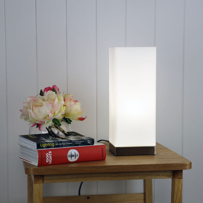 Paro Square Touch Table Lamp