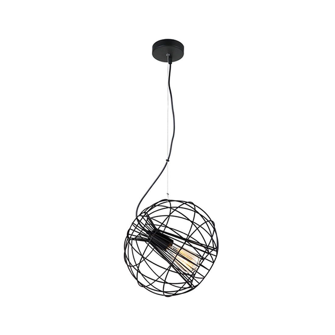 SENTINEL Modern Round Cage Pendant Light