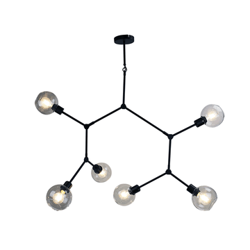 Padua Contemporary Clear Glass Pendant Light