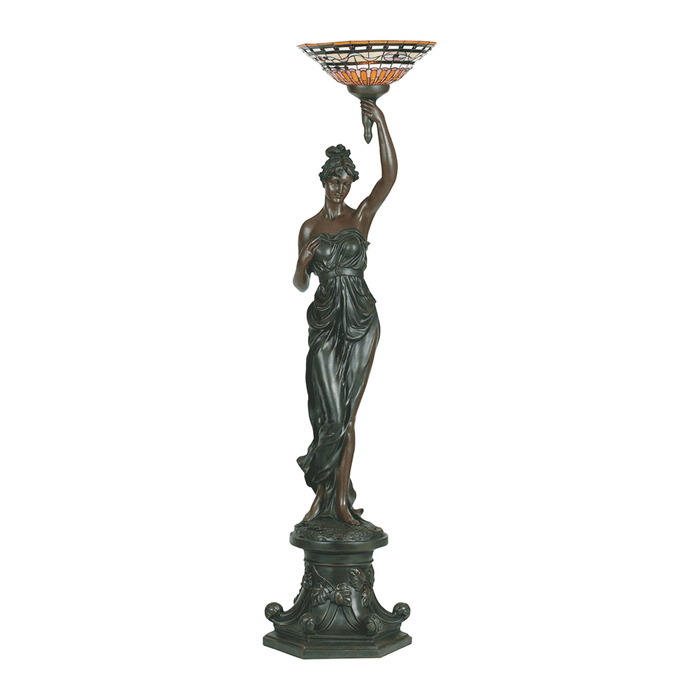 Greek Goddess Left Art Deco Floor Lamp
