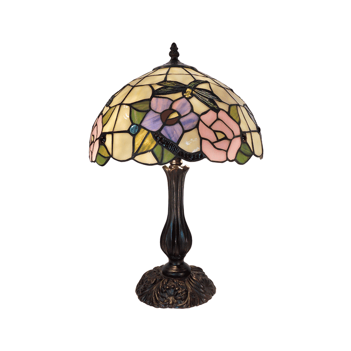 Crystal Dragonfly Tiffany Table Lamp Large