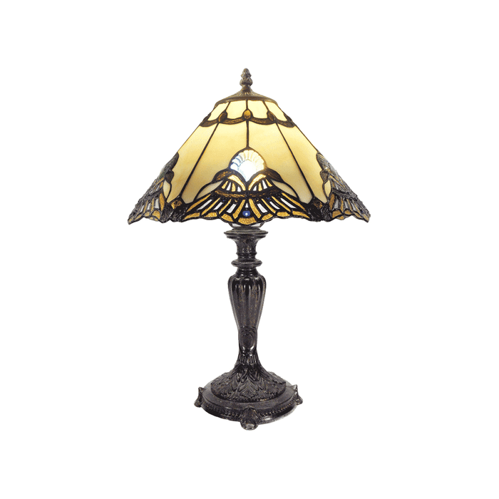 Leadlight table lamps deals