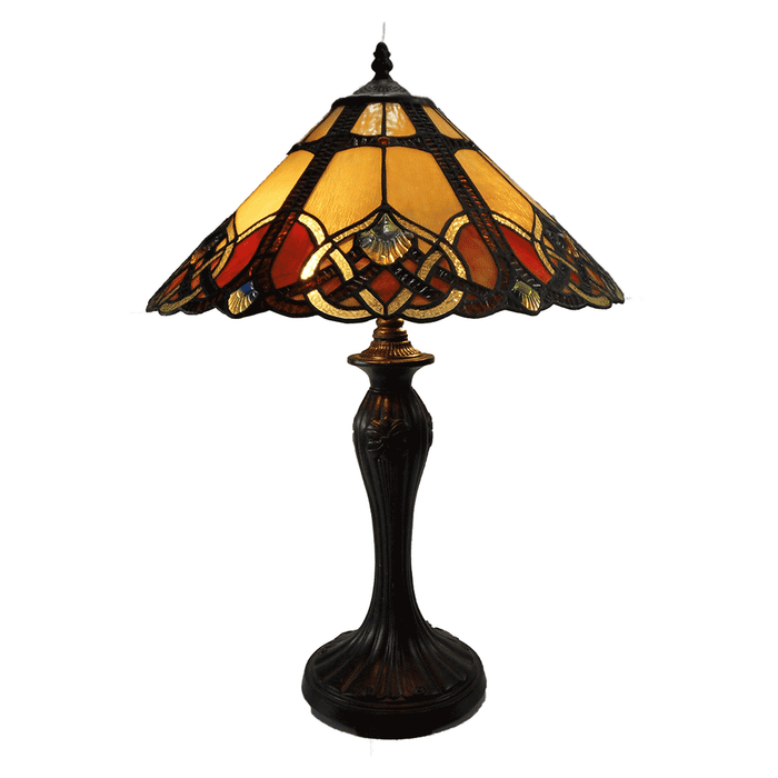 Sunset Large Tiffany Table Lamp