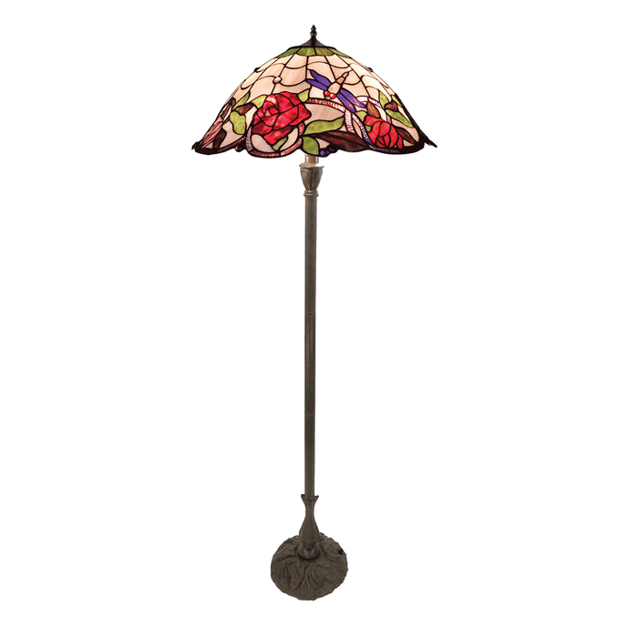 Dragonfly tiffany floor online lamp