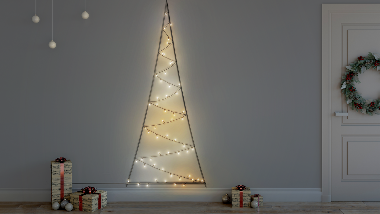 Twinkly 2m LED Light Tree Door Mounting - RGB+W