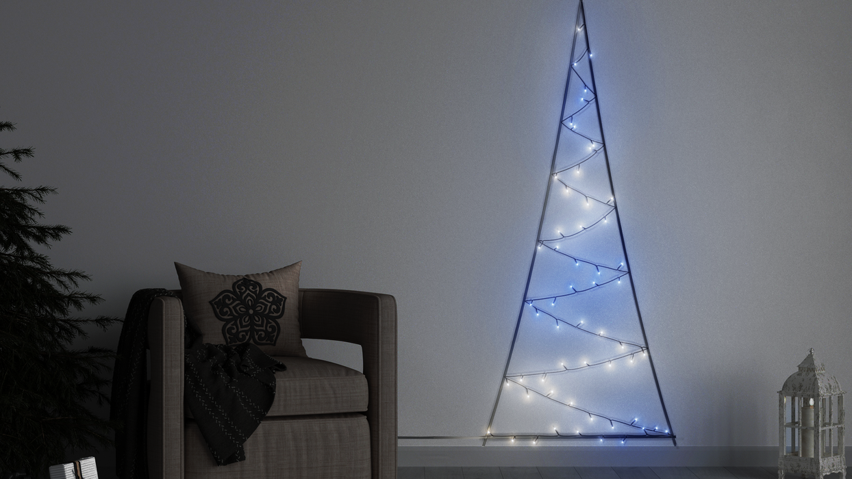 Twinkly 2m LED Light Tree Door Mounting - RGB+W — lightsuponline