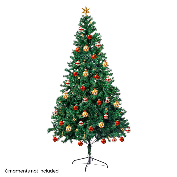 Christmas Tree Decor 1.2m Xmas Decorations - 300 Tips Green