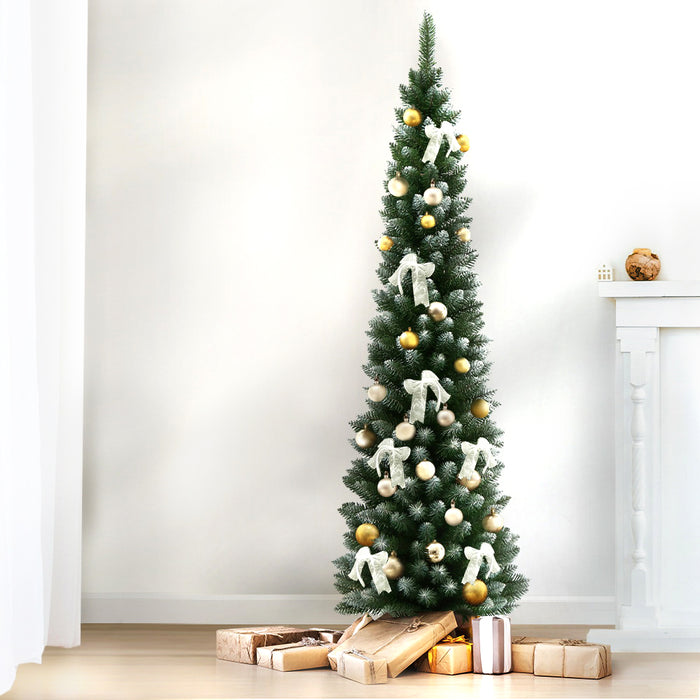 1.8M / 6FT Christmas Tree with Snow 300 Tips Xmas Decoration