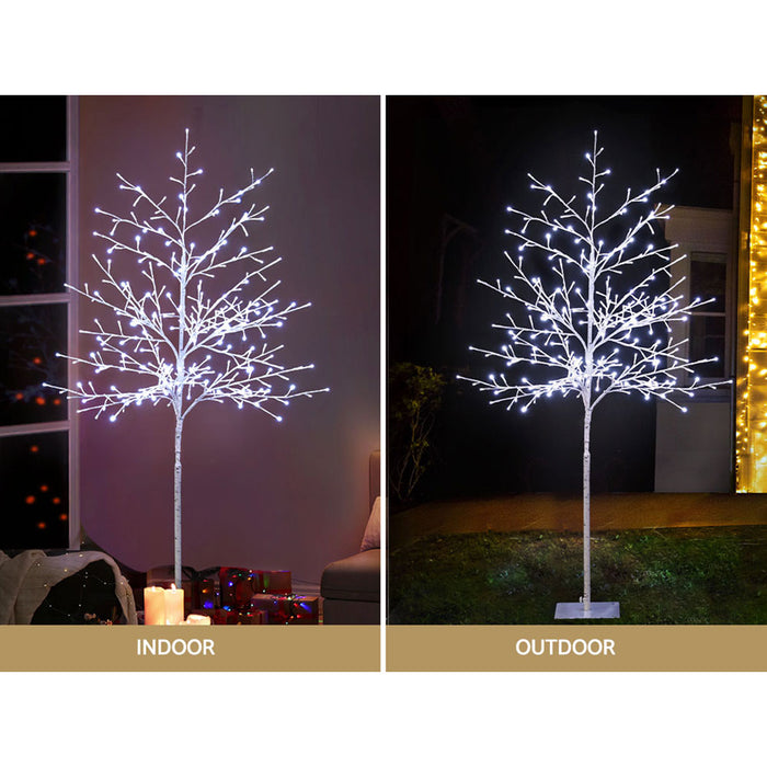 Solar Christmas Tree 1.5M 304 LED Trees With Lights