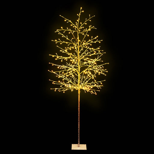 Jingle Jollys Solar Christmas Tree 2.1M 480 LED Trees With Lights Warm White